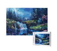 Fantasia Puzzle 2000 Pezzi, Puzzle Lago Pattern Design con Confezione Regalo, Fai da te Puzzles in Legno, Dimensione Di 99x70cm, Regalo Adulti Lntrattenimento Creativo, Collection Regali Decor,p595t