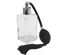 Fantasia Square-Shaped Glass, Nebulizzatore a pompetta, Argento/Nero, 100 ml