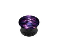 Fantasia Viola Canyon Fiume Cosmico Paesaggio Vaporwave PopSockets PopGrip Adesivo