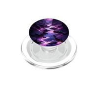 Fantasia Viola Canyon Fiume Cosmico Paesaggio Vaporwave PopSockets PopGrip per MagSafe
