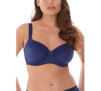 Fantasie Women's Illusion Underwire Side Suport Bra Reggiseno Altamente Coprente, Trasparente, Navy, 4F Donna