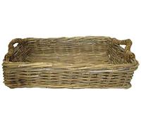 fantasie d oriente Cesto Vassoio Vimini in GIUNCO Kubo CM53X40X13 H