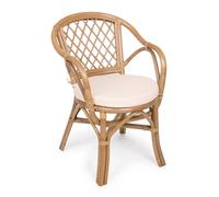 fantasie d oriente Poltrona vimini in rattan naturale per interno ed esterno. Ar