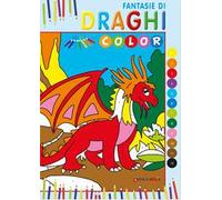 Fantasie di draghi. Color. Ediz. illustrata