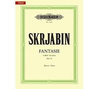 Gnter Phillipp Alexander Scriabi – Fantasie in Si minore Op. 28 per piano – Edition Peters Tascabile