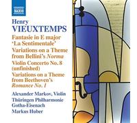 Henry Vieuxtemp Henry Vieuxtemps: Fantasie in E Major, 'La Sentimentale'/.. (CD)