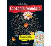 Fantasie mandala. Scratch & relax. Con bastoncino in bambù