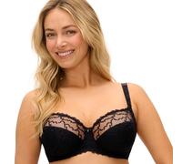 Fantasie Reggiseno da Donna ANA Underwire Side Support con Copertura Completa, Nero, 3J
