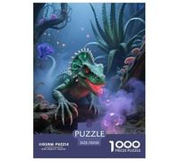 Fantasielurch - Puzzle da 1000 pezzi, motivo: giungla mistica, gioco di abilità, 100% cartone riciclato, regalo per donne, uomini, 70 x 50 cm, 1000 pezzi