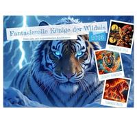 Fantasievolle Könige der Wildnis (Wandkalender 2026 DIN A3 quer), CALVENDO Monatskalender: Erlebe die Magie der Wildnis in deinem Zuhause