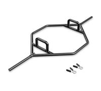 FANTASK Manubrio olimpico multi grip, 142 cm, con 2 chiusure a molla e manico pieghevole, 25/50 mm, per squat