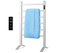 FANTASK Scaldasalvi, Lega di Alluminio, Argento, 54 cm x 35 cm x 91 cm