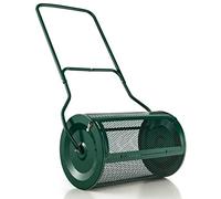 FANTASK Spargitore per Compost da 80 l, con Manico a U, spargicchio per fertilizzanti e piantine