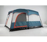 FANTASK Tenda da campeggio per 4-6 persone, grande tenda a tunnel con borsa per il trasporto, per campeggio, tenda con tenda e divisorio per 2 stanze, impermeabile