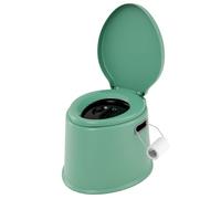 FANTASK WC da campeggio unisex per adulti, colore verde, 41 x 49 x 34 cm