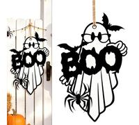 Fantasma Appendiporta Decorazione Da Parete In Legno Carina E Spettrale Per | Insegna Da Porta Di Halloween Dolcetto O Scherzetto Per Casa Party Portico Parete Davanzale Recinto Ramo D'Al