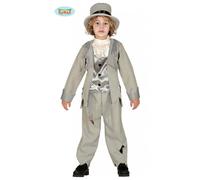 Fantasma Bambino Elegante Horror Halloween 5/6 Anni Zombi Carnevale