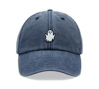 Fantasma Cappello Vintage Slavato Unisex Sole Ghoul Halloween Spirit Papà Giorno