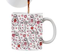 fantasma - Carina con manico, 350 ml, con manico per bere il tè di uomini e donne nelle vacanze in autunno e per compleanno