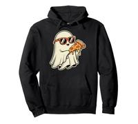 Fantasma Che Mangia La Pizza Felpa con Cappuccio