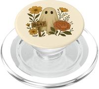 Fantasma con 8647 Cartello Sottile Anti-Trump Floreale Halloween PopSockets PopGrip per MagSafe
