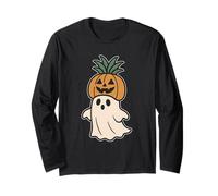 Fantasma con Corona di Zucca Maglia a Manica