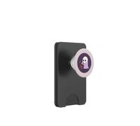 Fantasma con un vaso per piante Kawaii II per gli amanti di Halloween PopSockets PopWallet per MagSafe