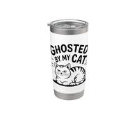 Fantasma del mio gatto - Ignorato dal gatto Bicchiere termico in acciaio inox doppia parete