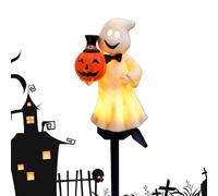 fantasma - del | per il giardino | Solare e Spit Light Pumpkin Spirit | Illuminazione realistica e spaventosa, effetti parlando per feste all'aperto, c