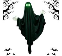 Fantasma di Halloween all'aperto Addobbi Halloween con occhi luminosi