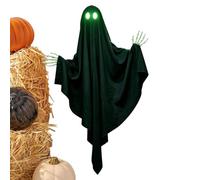 Fantasma di Halloween all'aperto Decorazioni da Giardino con Occhi Luminosi