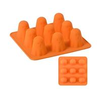 fantasma di Halloween: da forno in silicone flessibili perfetti per cioccolato, e sapone. Un tipo di decorazione per feste 3D riutilizzabile che può essere utilizzata per