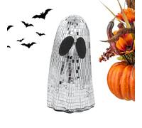 Fantasma Disco Halloween Insegna Figurina Vintage