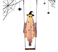 Fantasma Dondolante Di Halloween Accessorio Spettrale e Spaventoso,