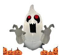 Fantasma Gonfiabile Fuggito dalla Finestra Decorazione Riutilizzabile | Halloween Decor Fantasma Gonfiabile per Giardino Prato Portico Casa Stregata