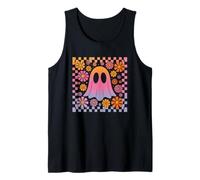 Fantasma Groovy con Fiori Retro Vibe Canotta