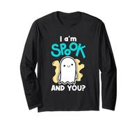 Fantasma Halloween Ghosts Spirits I Am Spook And You Maglia a Manica