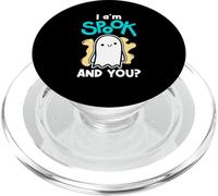 Fantasma Halloween Ghosts Spirits I Am Spook And You PopSockets PopGrip per MagSafe