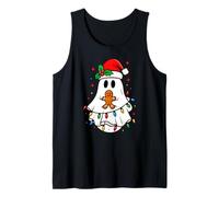 Fantasma Halloween Merry Christmas Gingerbread Xmas Santa Canotta