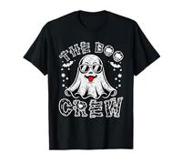 Fantasma Halloween The Boo Crew Divertente Halloween Uomini Donne Bambini Maglietta
