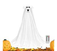 Fantasma Illuminato Di Halloween Prop Fotografico 3D Cane Fantasma Con