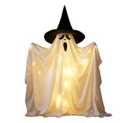 Fantasma Iluminado De Pie - Luz LED Integrada - Decoración Halloween