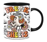 Fantasma In Ceramica - Di Caffè Di Halloween Con Manico, Fun Ghost Mug | Bevande Creative Per Il Latte Succo Di Tè Party Home Office Decorazione Festosa Raccolta Di Ceramiche Spet