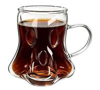 fantasma in Drink Drinkware | Tazza da tè in vetro per bevande, cappuccino, cocktail, mattina, bar, ufficio, festa, casa, matrimonio