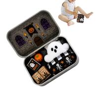Fantasma in scatola decorazione da tavolo di Halloween