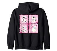 Fantasma Infermiera Halloween Carino Spooky Kawaii Felpa con Cappuccio