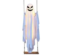 Fantasma Oscillante Illuminato Setoso Spaventoso Leggero Alimentato a