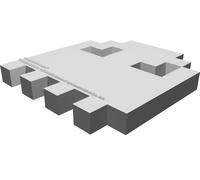 Fantasma Pac-Man Stampato in 3D per Atari 2600 Decorazione Retro Gaming