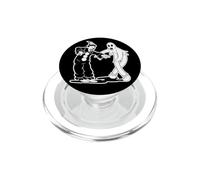 Fantasma pagliaccio che balla spettrale PopSockets PopGrip per MagSafe