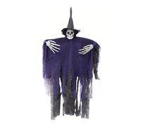 Fantasma scheletro appendibile, da appendere per Halloween, oggetti di scena per casa infestata, decorazione spaventosa per esterni, interni, cortile, giardino, prato